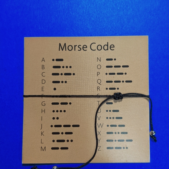Morse Code Bracelet Best Bitches - Picture 2 of 2